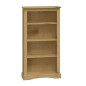vidaXL Bücherschrank 4 Fächer Mexiko-Stil Kiefernholz 80x29x150 cm vidaXL Bücherschrank 4 Fächer Mexiko-Stil Kiefernholz 80x29x150 cm