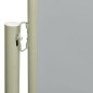 vidaXL Seitenmarkise Ausziehbar 140x300 cm Grau vidaXL Seitenmarkise Ausziehbar 140x300 cm Grau
