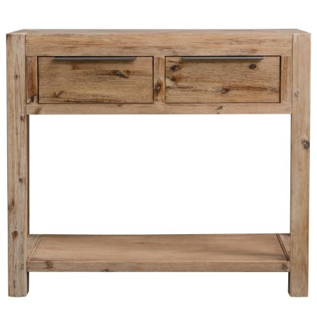 vidaXL Konsolentisch 82x33x73 cm Akazie Massivholz
