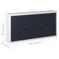 vidaXL Werkbank mit 3 Werkzeugwänden und 1 Wandschrank vidaXL Werkbank mit 3 Werkzeugwänden und 1 Wandschrank
