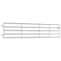 vidaXL 5-Rohre-Weidetor Stahl (150-400)×90 cm Silbern vidaXL 5-Rohre-Weidetor Stahl (150-400)×90 cm Silbern