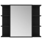 vidaXL 4-tlg. Badmöbel-Set Schwarz Holzwerkstoff vidaXL 4-tlg. Badmöbel-Set Schwarz Holzwerkstoff