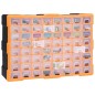 vidaXL Multi-Schubladen-Organizer mit 64 Schubladen 52x16x37,5 cm vidaXL Multi-Schubladen-Organizer mit 64 Schubladen 52x16x37,5 cm