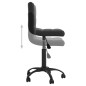 vidaXL Esszimmerstühle 4 Stk. Drehbar Schwarz Samt vidaXL Esszimmerstühle 4 Stk. Drehbar Schwarz Samt