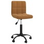 vidaXL Esszimmerstühle 4 Stk. Drehbar Braun Samt vidaXL Esszimmerstühle 4 Stk. Drehbar Braun Samt