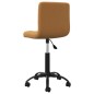 vidaXL Esszimmerstühle 4 Stk. Drehbar Braun Samt vidaXL Esszimmerstühle 4 Stk. Drehbar Braun Samt