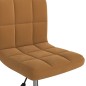 vidaXL Esszimmerstühle 4 Stk. Drehbar Braun Samt vidaXL Esszimmerstühle 4 Stk. Drehbar Braun Samt