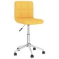 vidaXL Esszimmerstühle 6 Stk. Drehbar Senfgelb Stoff vidaXL Esszimmerstühle 6 Stk. Drehbar Senfgelb Stoff
