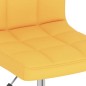 vidaXL Esszimmerstühle 6 Stk. Drehbar Senfgelb Stoff vidaXL Esszimmerstühle 6 Stk. Drehbar Senfgelb Stoff