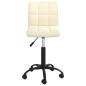 vidaXL Esszimmerstühle 4 Stk. Drehbar Creme Samt vidaXL Esszimmerstühle 4 Stk. Drehbar Creme Samt