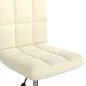 vidaXL Esszimmerstühle 4 Stk. Drehbar Creme Samt vidaXL Esszimmerstühle 4 Stk. Drehbar Creme Samt