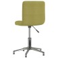 vidaXL Esszimmerstühle 4 Stk. Drehbar Grün Stoff vidaXL Esszimmerstühle 4 Stk. Drehbar Grün Stoff