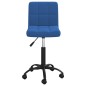 vidaXL Esszimmerstühle 4 Stk. Drehbar Blau Samt vidaXL Esszimmerstühle 4 Stk. Drehbar Blau Samt