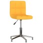 vidaXL Esszimmerstühle 6 Stk. Drehbar Senfgelb Stoff vidaXL Esszimmerstühle 6 Stk. Drehbar Senfgelb Stoff