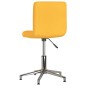 vidaXL Esszimmerstühle 6 Stk. Drehbar Senfgelb Stoff vidaXL Esszimmerstühle 6 Stk. Drehbar Senfgelb Stoff