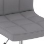 vidaXL Esszimmerstühle 4 Stk. Drehbar Hellgrau Stoff vidaXL Esszimmerstühle 4 Stk. Drehbar Hellgrau Stoff