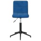 vidaXL Esszimmerstühle 4 Stk. Drehbar Blau Samt vidaXL Esszimmerstühle 4 Stk. Drehbar Blau Samt