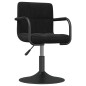 vidaXL Esszimmerstühle 6 Stk. Drehbar Schwarz Samt vidaXL Esszimmerstühle 6 Stk. Drehbar Schwarz Samt