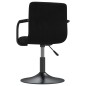 vidaXL Esszimmerstühle 6 Stk. Drehbar Schwarz Samt vidaXL Esszimmerstühle 6 Stk. Drehbar Schwarz Samt