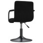 vidaXL Esszimmerstühle 4 Stk. Drehbar Schwarz Samt vidaXL Esszimmerstühle 4 Stk. Drehbar Schwarz Samt