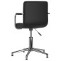 vidaXL Esszimmerstühle 6 Stk. Drehbar Schwarz Kunstleder vidaXL Esszimmerstühle 6 Stk. Drehbar Schwarz Kunstleder