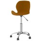vidaXL Esszimmerstühle 4 Stk. Drehbar Braun Samt vidaXL Esszimmerstühle 4 Stk. Drehbar Braun Samt