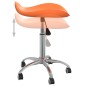 vidaXL Esszimmerstühle 4 Stk. Drehbar Orange Kunstleder vidaXL Esszimmerstühle 4 Stk. Drehbar Orange Kunstleder