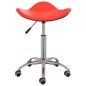vidaXL Esszimmerstühle 4 Stk. Drehbar Rot Kunstleder vidaXL Esszimmerstühle 4 Stk. Drehbar Rot Kunstleder