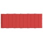 vidaXL Sonnenliegen-Auflage Rot 180x60x3 cm Oxford-Gewebe vidaXL Sonnenliegen-Auflage Rot 180x60x3 cm Oxford-Gewebe