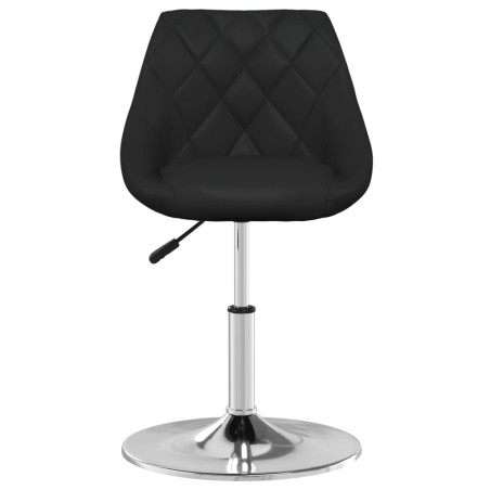vidaXL Esszimmerstühle 6 Stk. Schwarz Kunstleder 