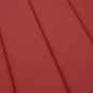 vidaXL Sonnenliegen-Auflage Rot 180x60x3 cm Oxford-Gewebe vidaXL Sonnenliegen-Auflage Rot 180x60x3 cm Oxford-Gewebe