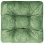 Palettenkissen Blattmuster 60x60x12 cm Stoff Palettenkissen Blattmuster 60x60x12 cm Stoff