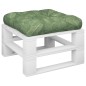 Palettenkissen Blattmuster 60x60x12 cm Stoff Palettenkissen Blattmuster 60x60x12 cm Stoff