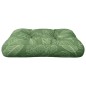 Palettenkissen Blattmuster 60x60x12 cm Stoff Palettenkissen Blattmuster 60x60x12 cm Stoff