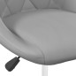 vidaXL Esszimmerstühle 6 Stk. Drehbar Hellgrau Samt vidaXL Esszimmerstühle 6 Stk. Drehbar Hellgrau Samt