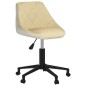 vidaXL Esszimmerstühle 4 Stk. Drehbar Creme und Weiß Kunstleder vidaXL Esszimmerstühle 4 Stk. Drehbar Creme und Weiß Kunstleder