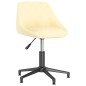 vidaXL Esszimmerstühle 4 Stk. Drehbar Creme Samt vidaXL Esszimmerstühle 4 Stk. Drehbar Creme Samt