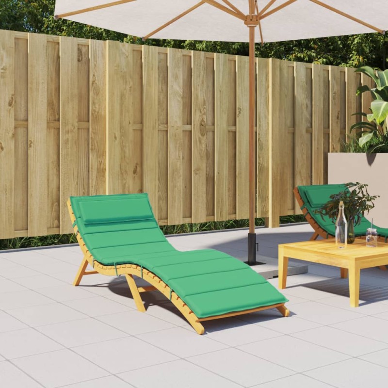 Sonnenliegen-Auflage Grün 180x60x3 cm Oxford-Gewebe Sonnenliegen-Auflage Grün 180x60x3 cm Oxford-Gewebe