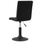 vidaXL Esszimmerstühle 6 Stk. Drehbar Schwarz Samt vidaXL Esszimmerstühle 6 Stk. Drehbar Schwarz Samt