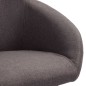 vidaXL Esszimmerstühle 4 Stk. Drehbar Taupe Stoff vidaXL Esszimmerstühle 4 Stk. Drehbar Taupe Stoff