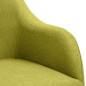 vidaXL Esszimmerstühle 4 Stk. Drehbar Grün Stoff vidaXL Esszimmerstühle 4 Stk. Drehbar Grün Stoff