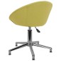 vidaXL Esszimmerstühle 4 Stk. Drehbar Grün Stoff vidaXL Esszimmerstühle 4 Stk. Drehbar Grün Stoff