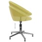 vidaXL Esszimmerstühle 4 Stk. Drehbar Grün Stoff vidaXL Esszimmerstühle 4 Stk. Drehbar Grün Stoff