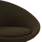 vidaXL Esszimmerstühle 6 Stk. Drehbar Dunkelbraun Stoff vidaXL Esszimmerstühle 6 Stk. Drehbar Dunkelbraun Stoff