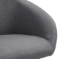 vidaXL Esszimmerstühle 4 Stk. Drehbar Hellgrau Stoff vidaXL Esszimmerstühle 4 Stk. Drehbar Hellgrau Stoff