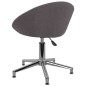 vidaXL Esszimmerstühle 4 Stk. Drehbar Taupe Stoff vidaXL Esszimmerstühle 4 Stk. Drehbar Taupe Stoff