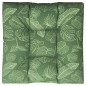 Palettenkissen Blattmuster 70x70x12 cm Stoff Palettenkissen Blattmuster 70x70x12 cm Stoff