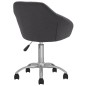 vidaXL Esszimmerstühle 6 Stk. Drehbar Dunkelgrau Stoff vidaXL Esszimmerstühle 6 Stk. Drehbar Dunkelgrau Stoff