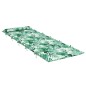 Sonnenliegen-Auflage Blattmuster 180x60x3 cm Oxford-Gewebe Sonnenliegen-Auflage Blattmuster 180x60x3 cm Oxford-Gewebe