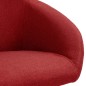 vidaXL Esszimmerstühle 4 Stk. Drehbar Weinrot Stoff vidaXL Esszimmerstühle 4 Stk. Drehbar Weinrot Stoff